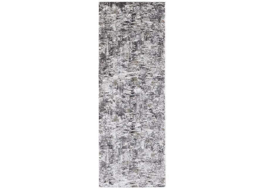 Vancouver 39FHF Ivory/Gray/Brown 2'10" x 7'10" Rug