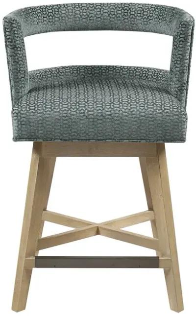 Gracie Mills Sonny Contemporary Swivel Counter Stool