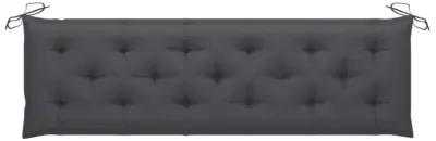 vidaXL Garden Bench Cushion Anthracite 70.9"x19.7"x2.8" Fabric