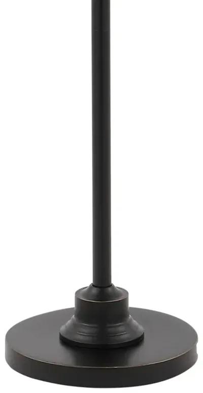 Noah Modern Industrial Iron Height-Adjustable LED Floor Lamp