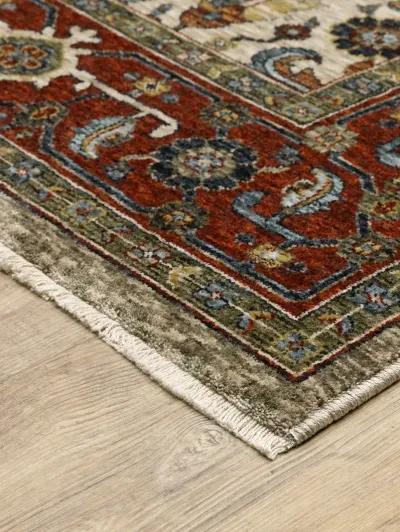 Aberdeen 2'3" x 7'6" Ivory Rug