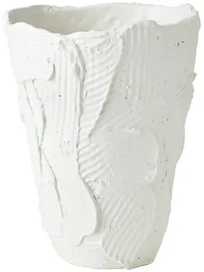 Chip Vase-White