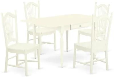 Dining Room Set Linen White