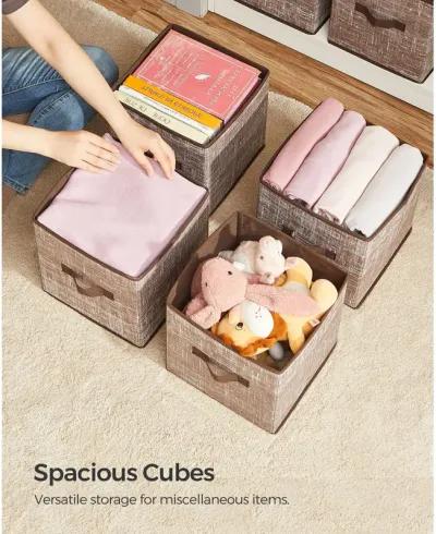 Non-Woven Fabric Storage Cubes with Double Handles