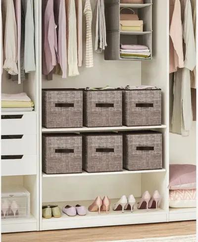 Non-Woven Fabric Storage Cubes with Double Handles