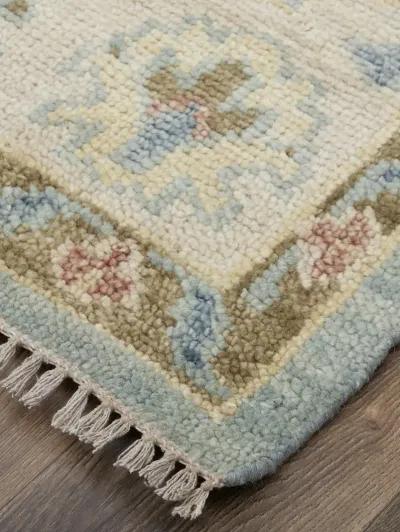 Fillmore 69CJF 3' x 5' Blue/Ivory/Yellow Rug