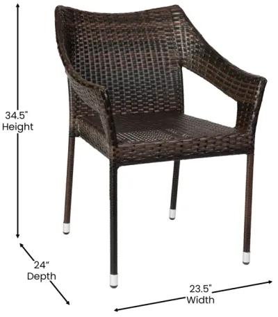 Wicker Restaurant Chairs