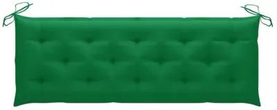 vidaXL Cushion for Swing Chair Green 59.1" Fabric