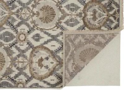 Beall 6712F Ivory/Gray/Taupe 2' x 3' Rug