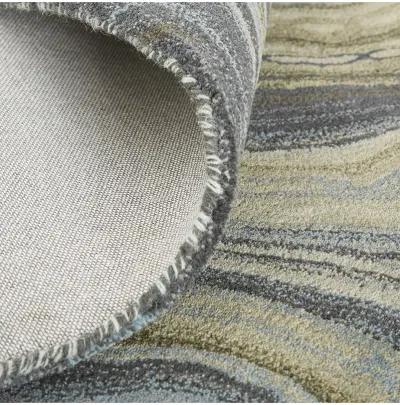 Amira 8631F Blue/Ivory/Green 9' x 12' Rug