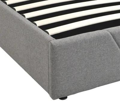 Merax Upholstered Platform Bed with Storage