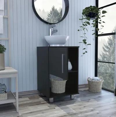 Saybrooke 1-Shelf Single Bathroom Vanity Wengue