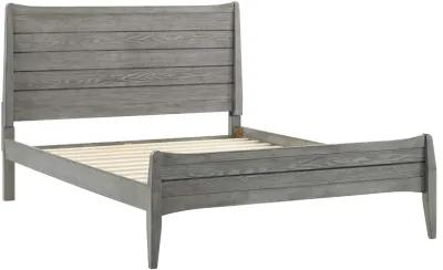 Modway - Georgia Queen Wood Platform Bed Gray