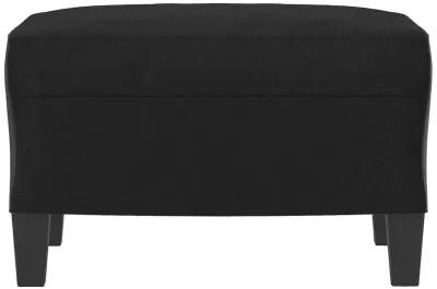 Footstool Black 23.6"x19.7"x16.1" Faux Leather