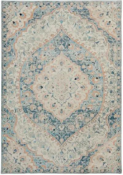 Xanadu 3'10" x 5'5" Blue Rug