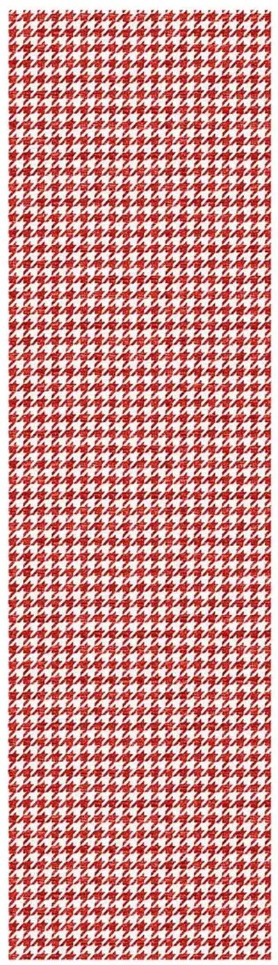 Hinton HN1 Red 2'3" x 12' Rug