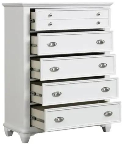 New Classic Furniture Jamestown Chest- White