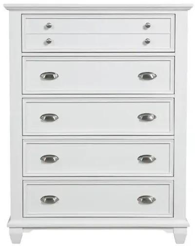 New Classic Furniture Jamestown Chest- White