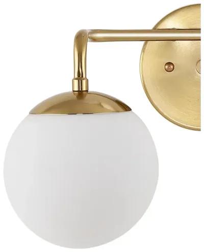 Louis Parisian Globe Metalfrosted Glass Modern Contemporary LED Vanity