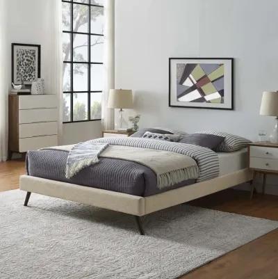 Modway - Loryn Full Fabric Bed Frame with Round Splayed Legs