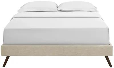 Modway - Loryn Full Fabric Bed Frame with Round Splayed Legs