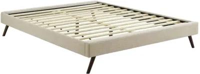 Modway - Loryn Full Fabric Bed Frame with Round Splayed Legs