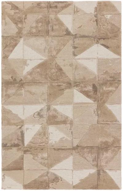 Fragment Agate Tan/Taupe 5' x 8' Rug