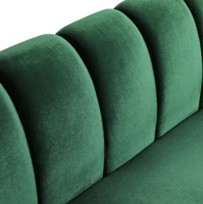 Merax Velvet 3-Seater Sofa