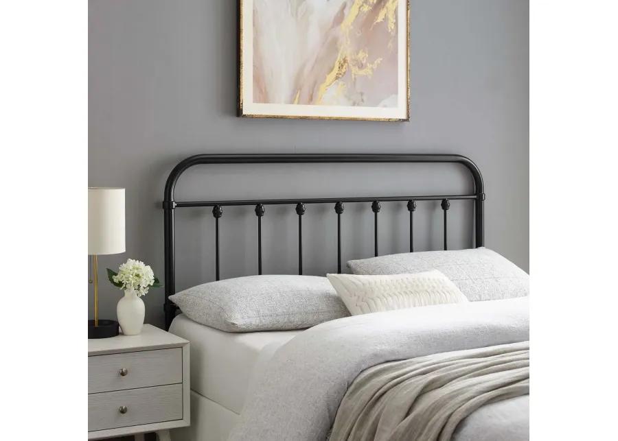 Sage Metal Headboard