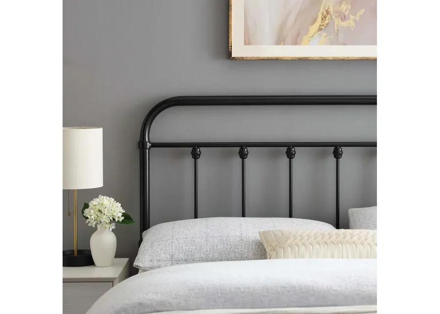 Sage Metal Headboard