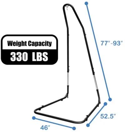 Hivvago Adjustable Hammock Chair Stand Steel Frame