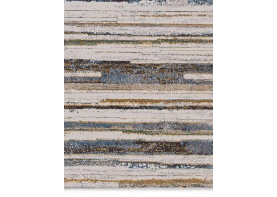 Melo Fioro Multicolor 2'6" x 10' Runner Rug