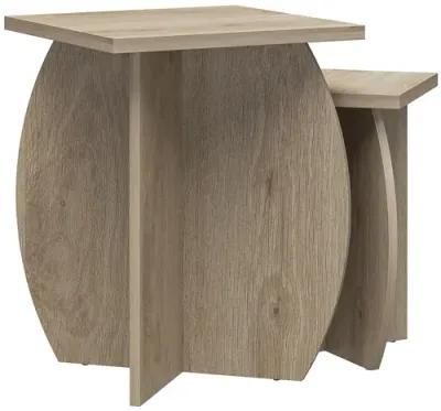 Voler Set of 2 Minimalist Nesting End Tables