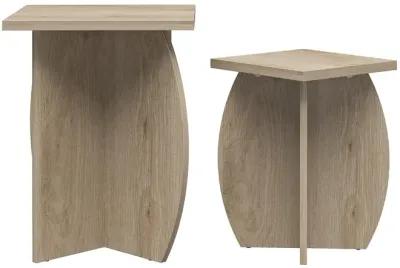 Voler Set of 2 Minimalist Nesting End Tables