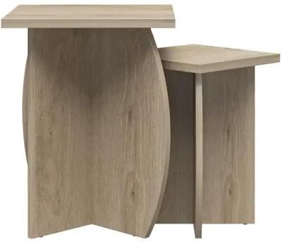 Voler Set of 2 Minimalist Nesting End Tables