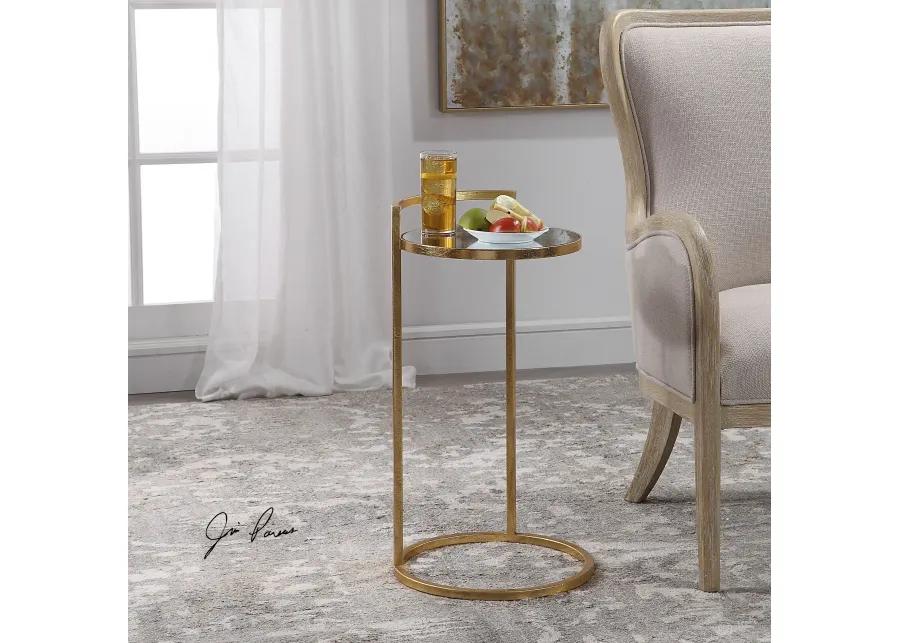 Uttermost Cailin Gold Accent Table