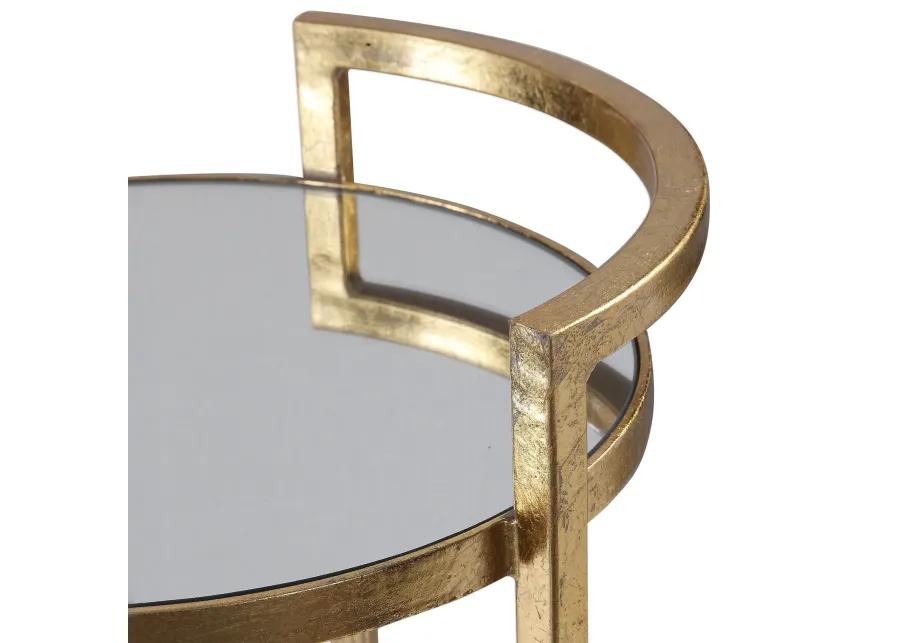 Uttermost Cailin Gold Accent Table