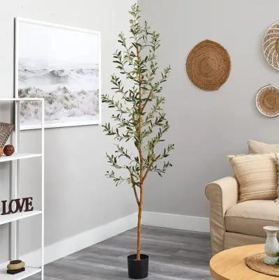 HomPlanti 82" Olive Artificial Tree