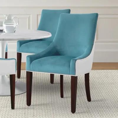 Jolie Upholstered Dining Chair -Seafoam