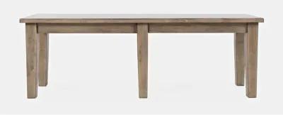 Jofran Prescott Park Modern Contemporary 52'' Solid Wood Dining Bench