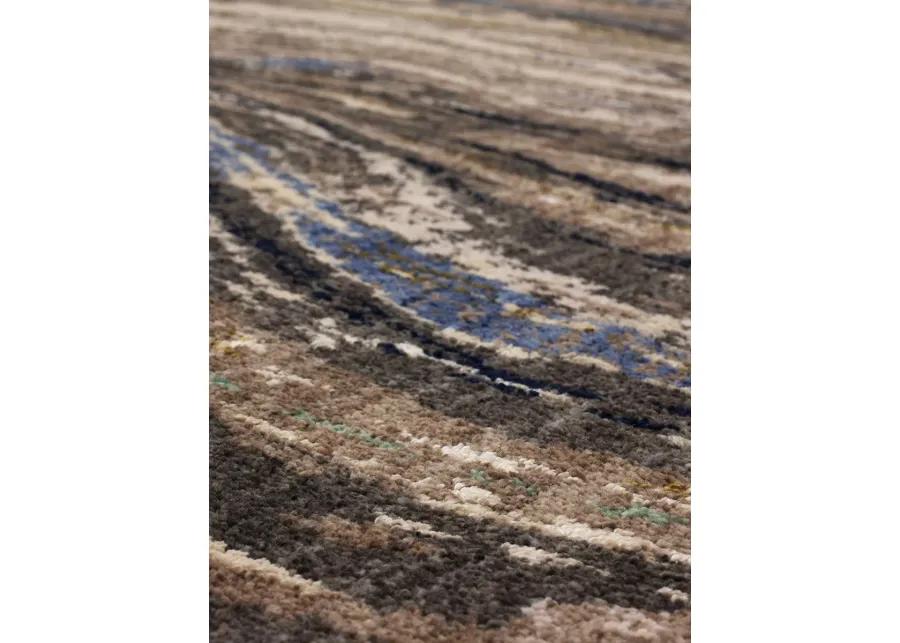 Enigma Continuum Smokey gray 2' 4" X 7' 10" Rug