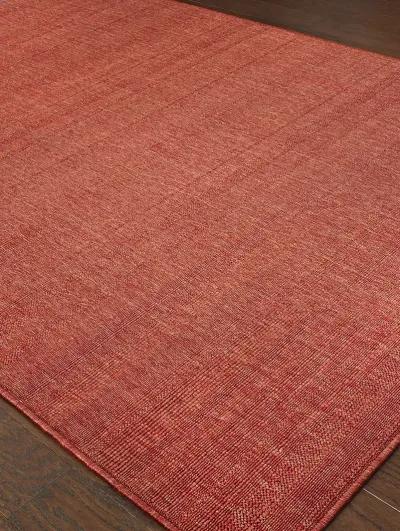 Lanai 5'3" x 7'6" Red Rug