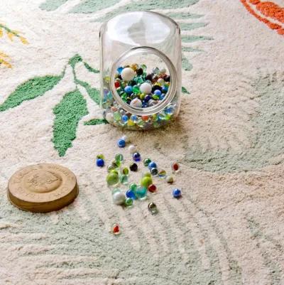 Washable rug Vintage Map