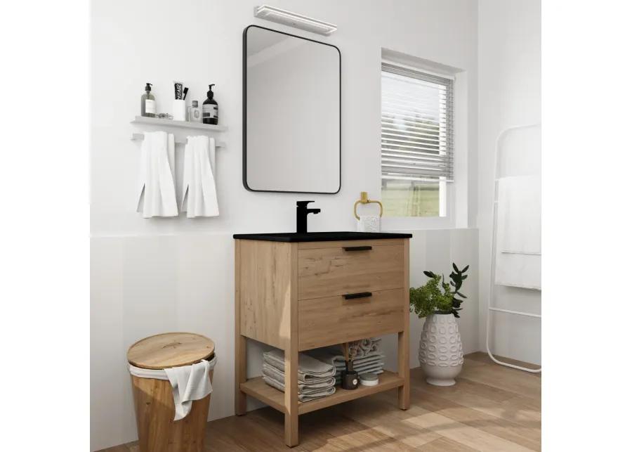 30 Inch Bathroom Vanity Plywood With 2 Drawers