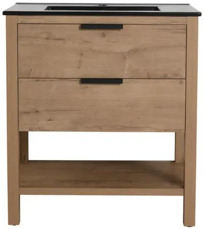 30 Inch Bathroom Vanity Plywood With 2 Drawers