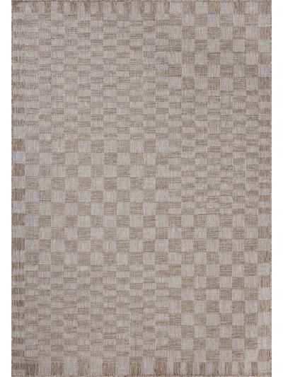 Topanga Natural/Dove 2'3" x 3'9" Area Rug by Amber Lewis x Loloi