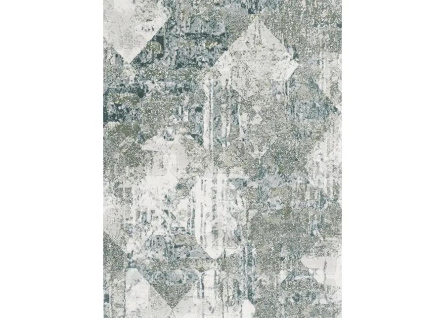 Atwell 3868F Green/Ivory 3' x 8' Rug