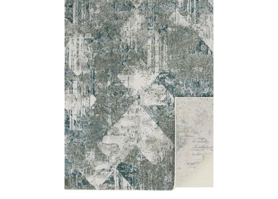 Atwell 3868F Green/Ivory 3' x 8' Rug