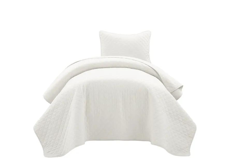 Ava Diamond Oversized Cotton Quilt 3Pc Set