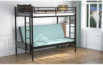 Twin Over Full Metal Bunk Bed, Multi-Function